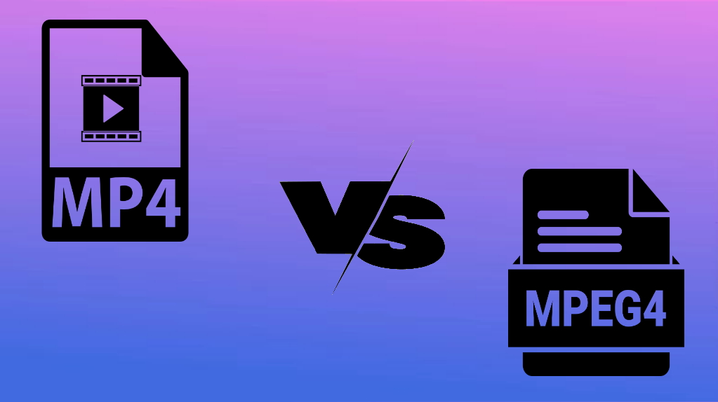 What is the difference between MPEG4 and MP4