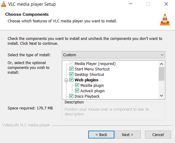 VLC media player Setup