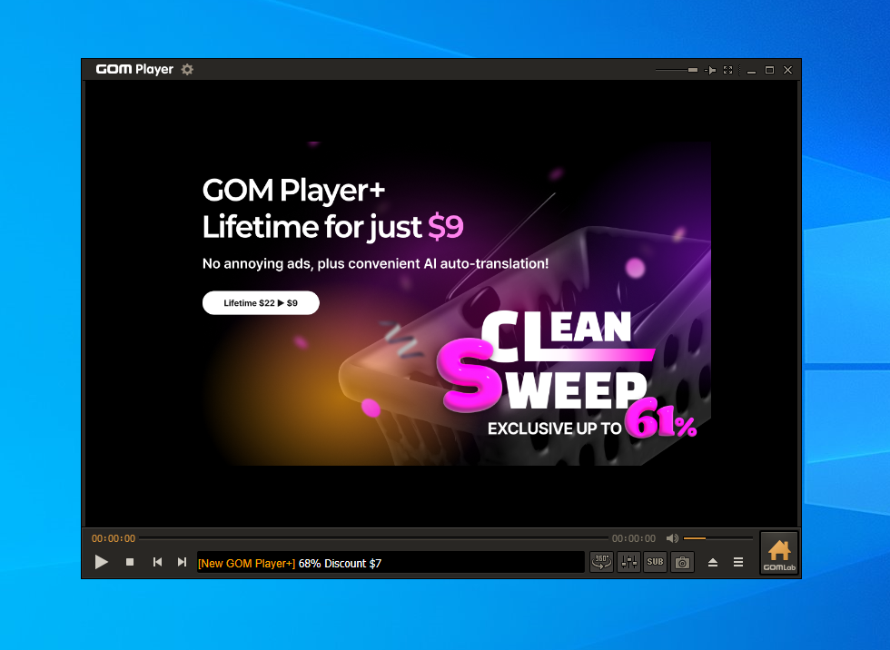 GOM Windows version