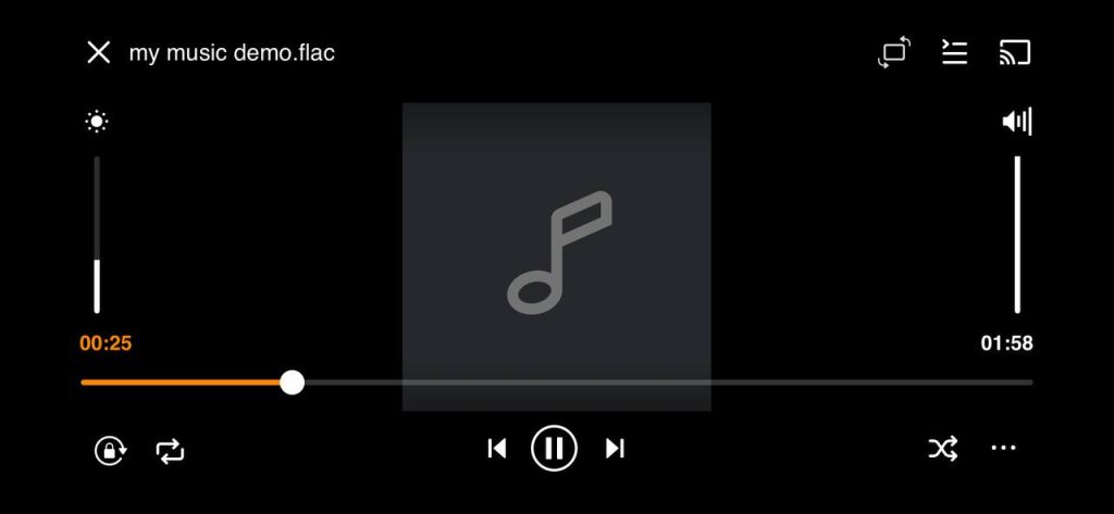 VLC iOS版のスクリーンショット App StoreのiPhone用VLC