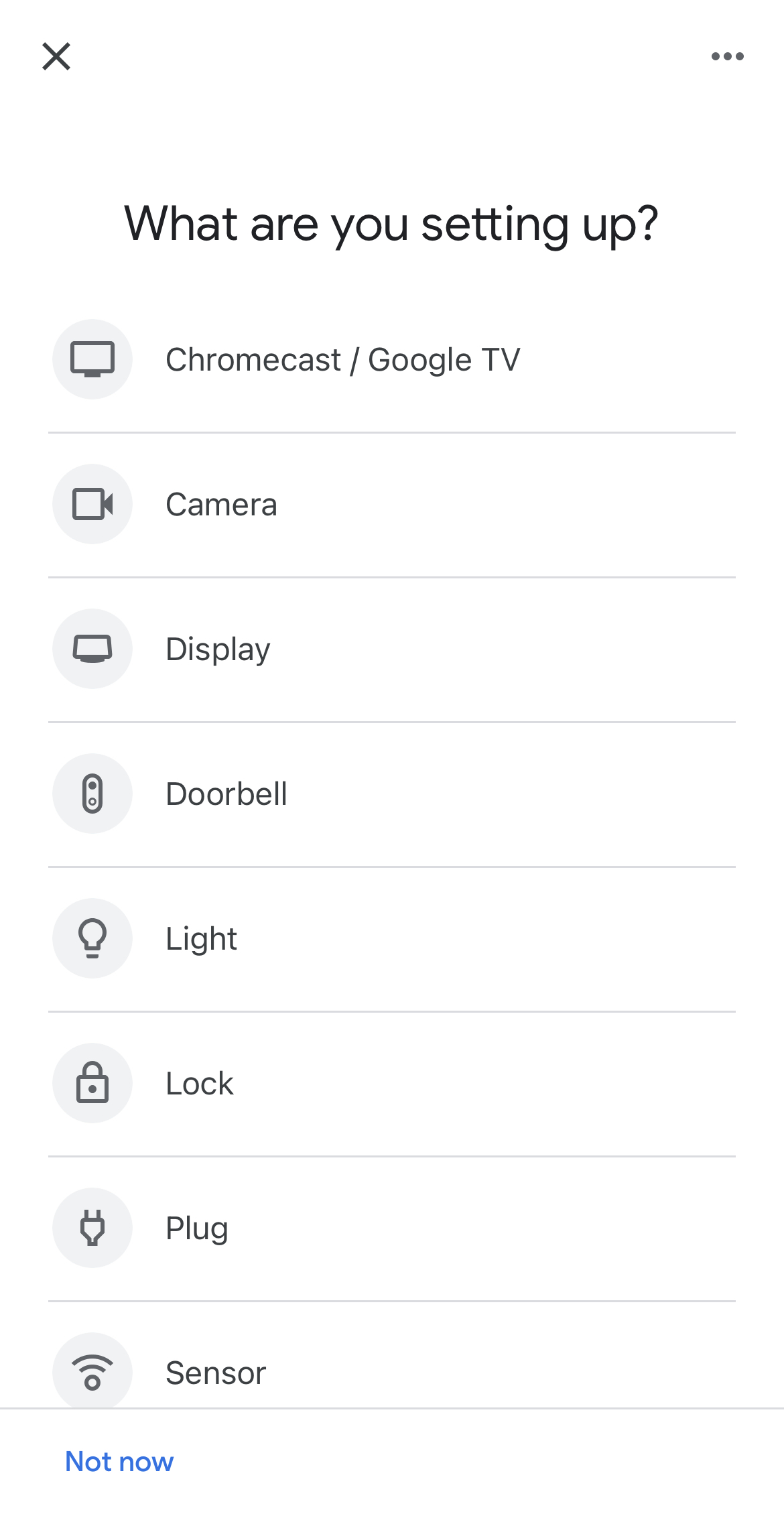 Setting up Chromecast via Google Home