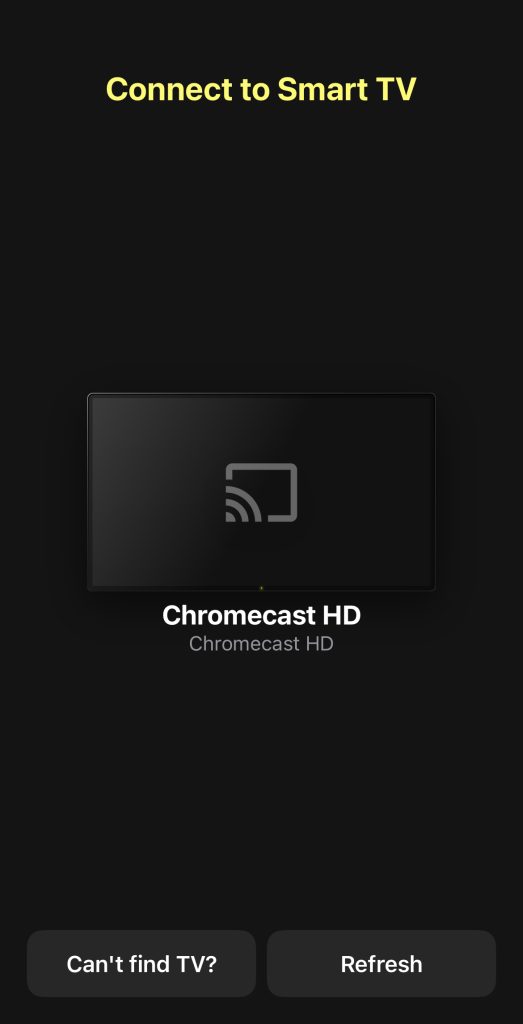 Connecting DoCast to Chromecast