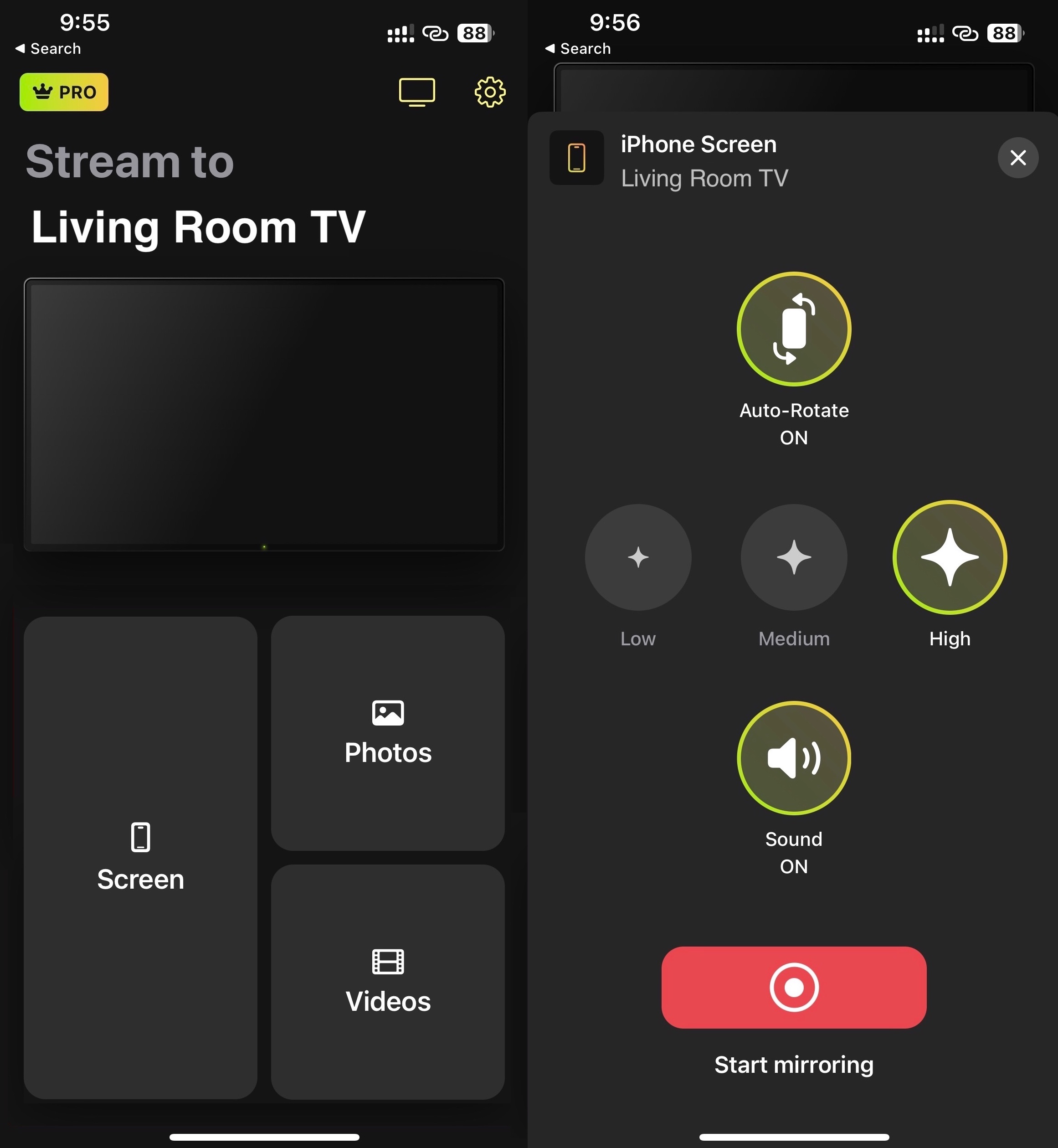 The DoCast app is the best app to connect your iPhone to TV 