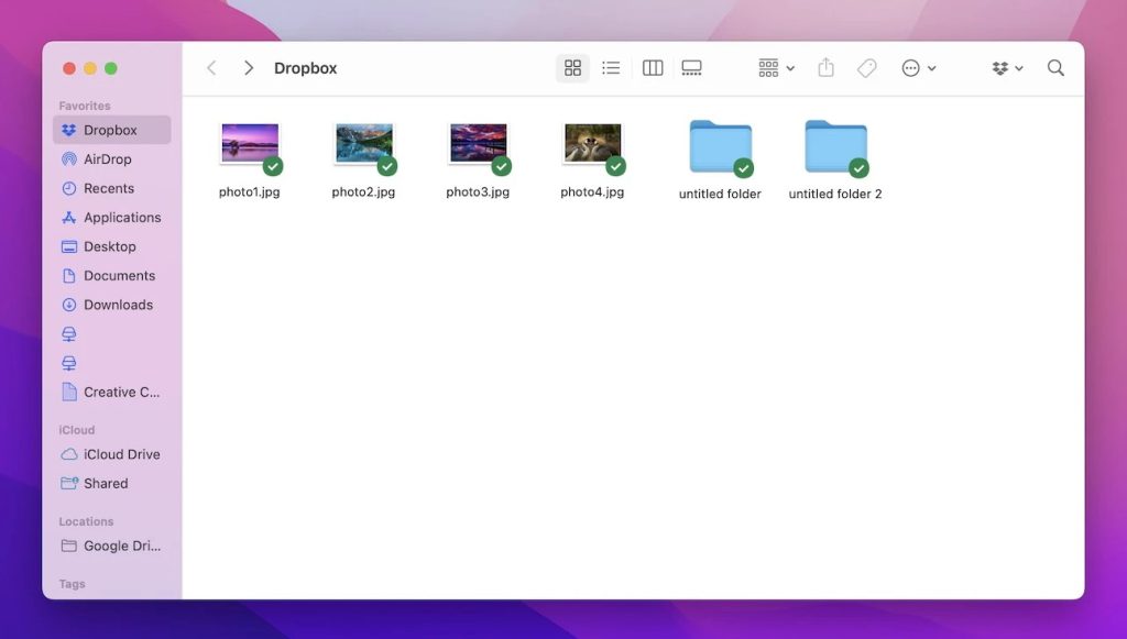 Folder with your files.
