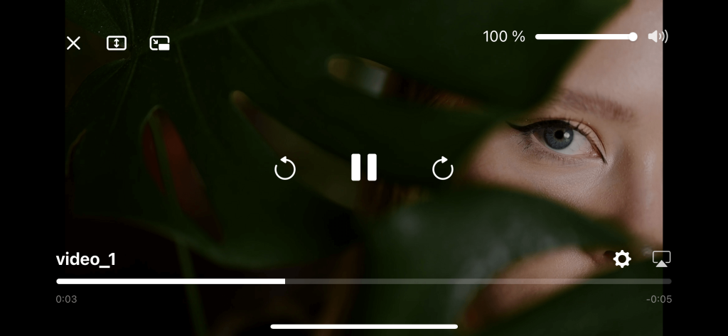Regarder le clip MCV sur l'iPhone dans le lecteur Infuse 7 Lecteur multimédia Infuse 7