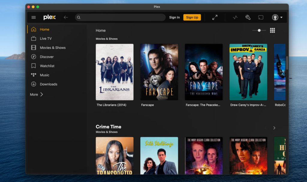 Plex media player