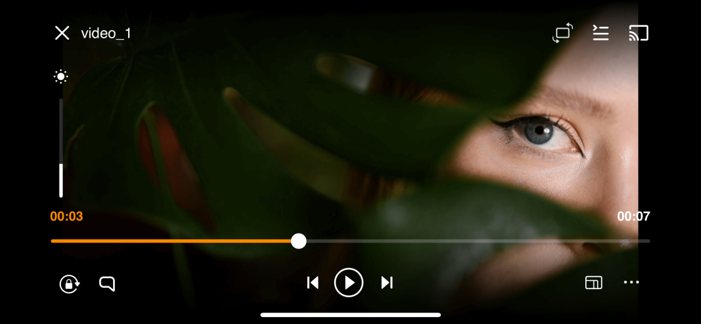 Lecture de la vidéo dans VLC sur l'iPhone Lecteur VLC pour iOS