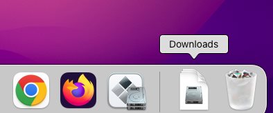 The Downloads Stack icon