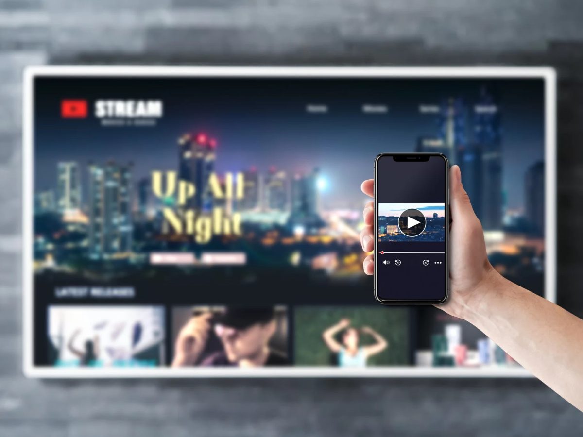 How to stream apps deals from iphone to tv