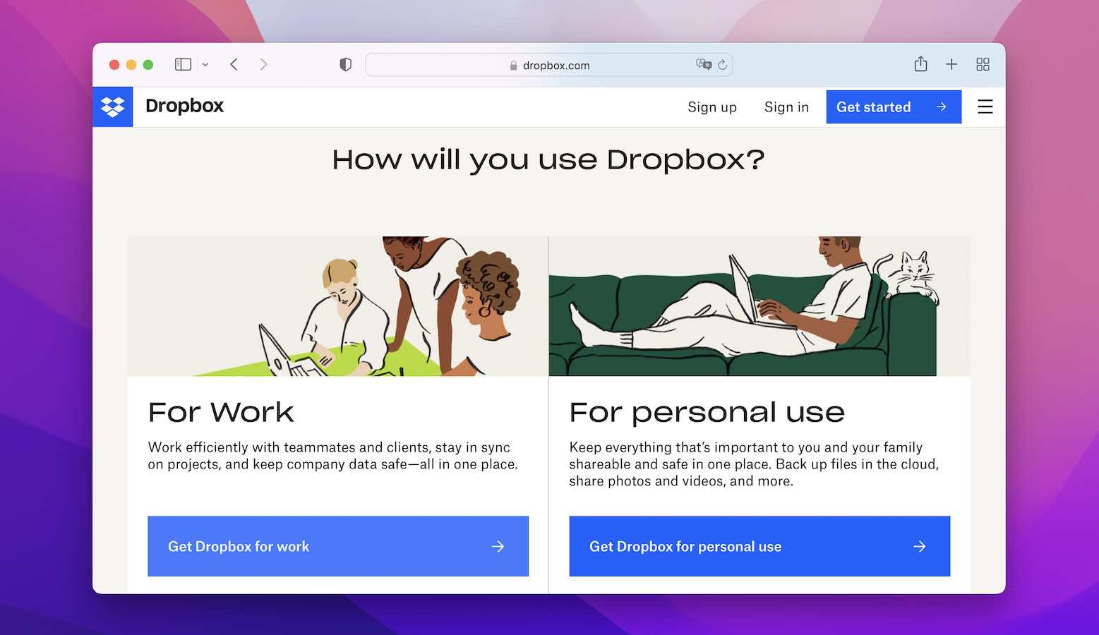 Cómo usar Dropbox y administrar cuentas Dropbox desde computadora