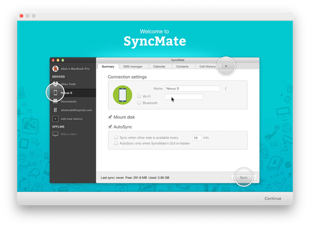 SyncMate is een goede oplossing voor bestandssynchronisatie.