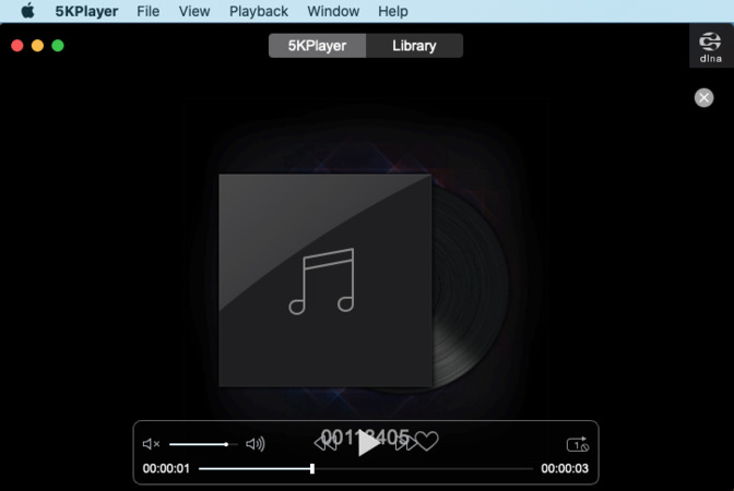 5KPlayer supports range of formats and features, including DLNA and casting