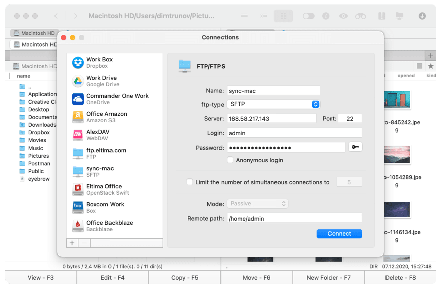 Mac के लिए सर्वश्रेष्ठ FTP क्लाइंट