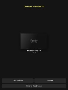 Fire TV device in DoCast