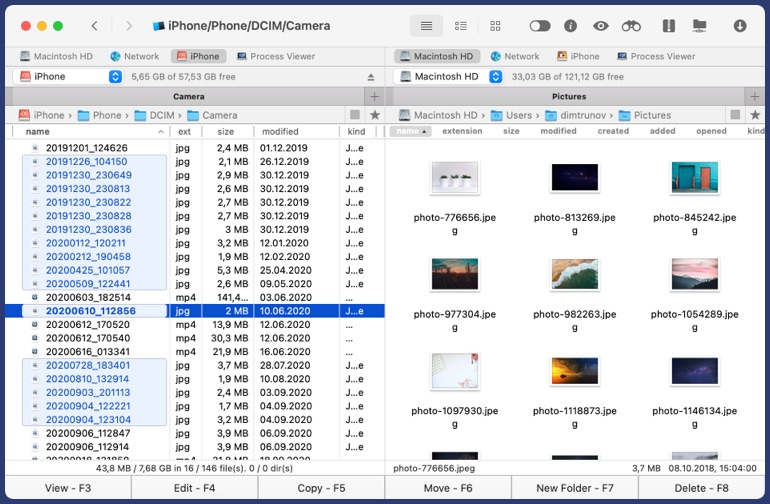 Transfiere archivos de Mac a iPhone sin barreras.