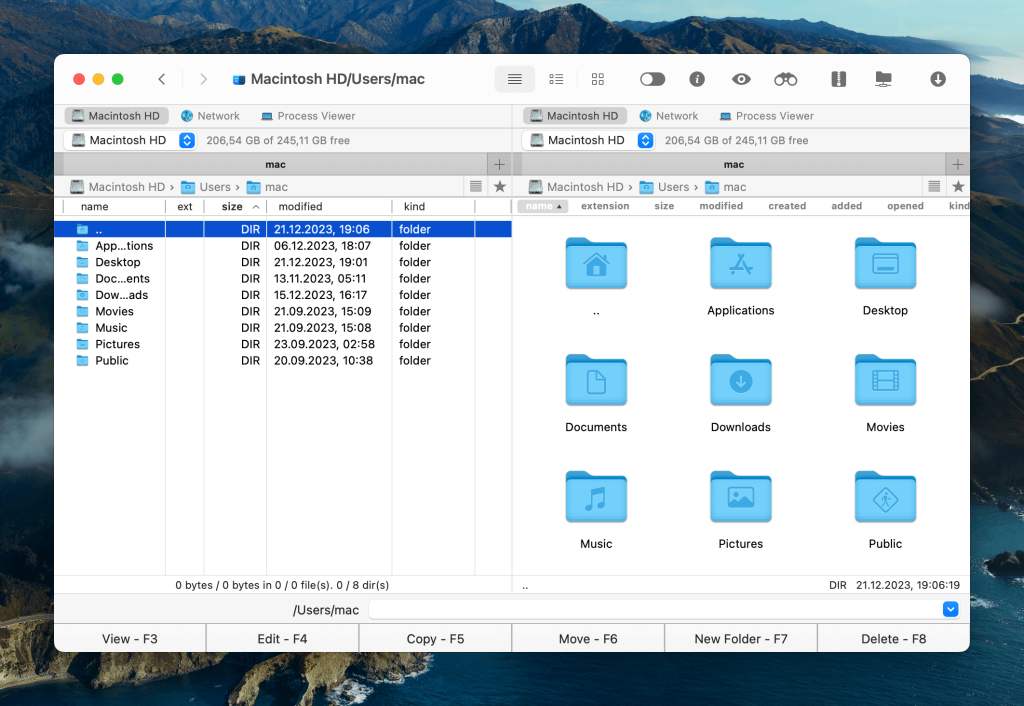 Commander One - third-party archiving app.