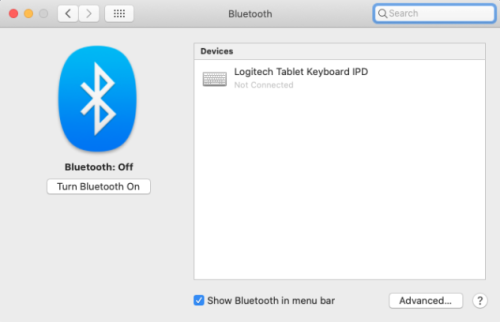 Bluetooth option 