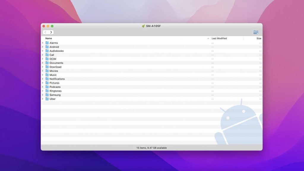 Android File Transfer ist eine weitere großartige Lösung zum Übertragen von Musik vom Mac auf ein Android-Telefon.