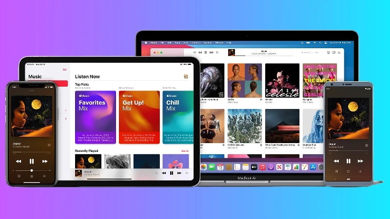 Stream met Apple Music op Android.