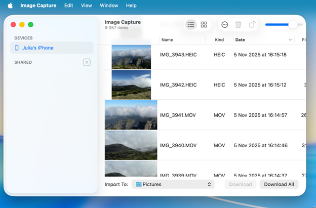 Просто дотримуйтесь наведених нижче кроків, щоб перенести фотографії з Android на Mac.