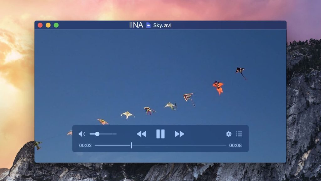 Un excelente reproductor de vídeo para Mac OS con una interfaz amigable.