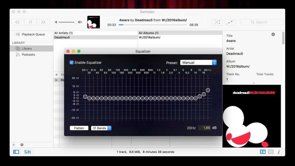 Como reproduzir arquivos FLAC no Mac com Swinsian