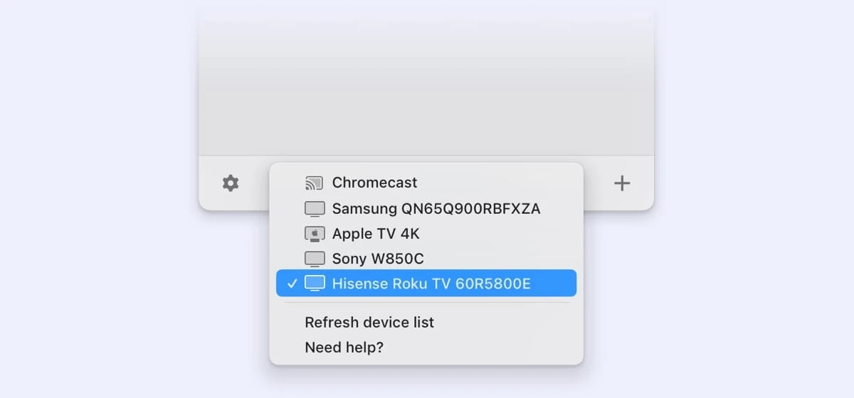 How to connect Mac to Samsung TV.