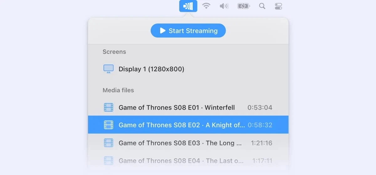 Connect Mac to Samsung with JustStream.