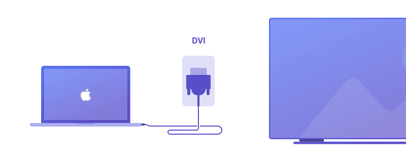 Connect Mac to LG smart TV using DVI port