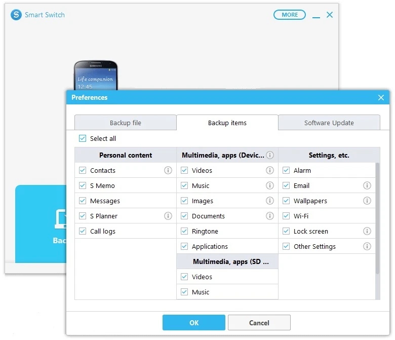 Supprimez Smart Switch pour que AFT fonctionne correctement.