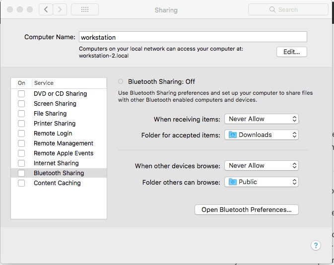 Bluetooth está disponible en casi todos los dispositivos macOS.