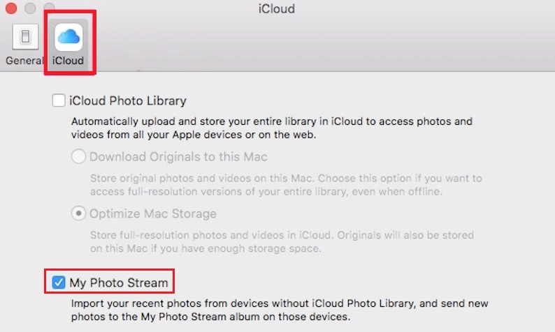 Use iCloud Photo Stream to transfer the most recent photos