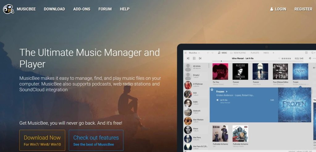 MusicBee est une alternative gratuite à iTunes pour Windows