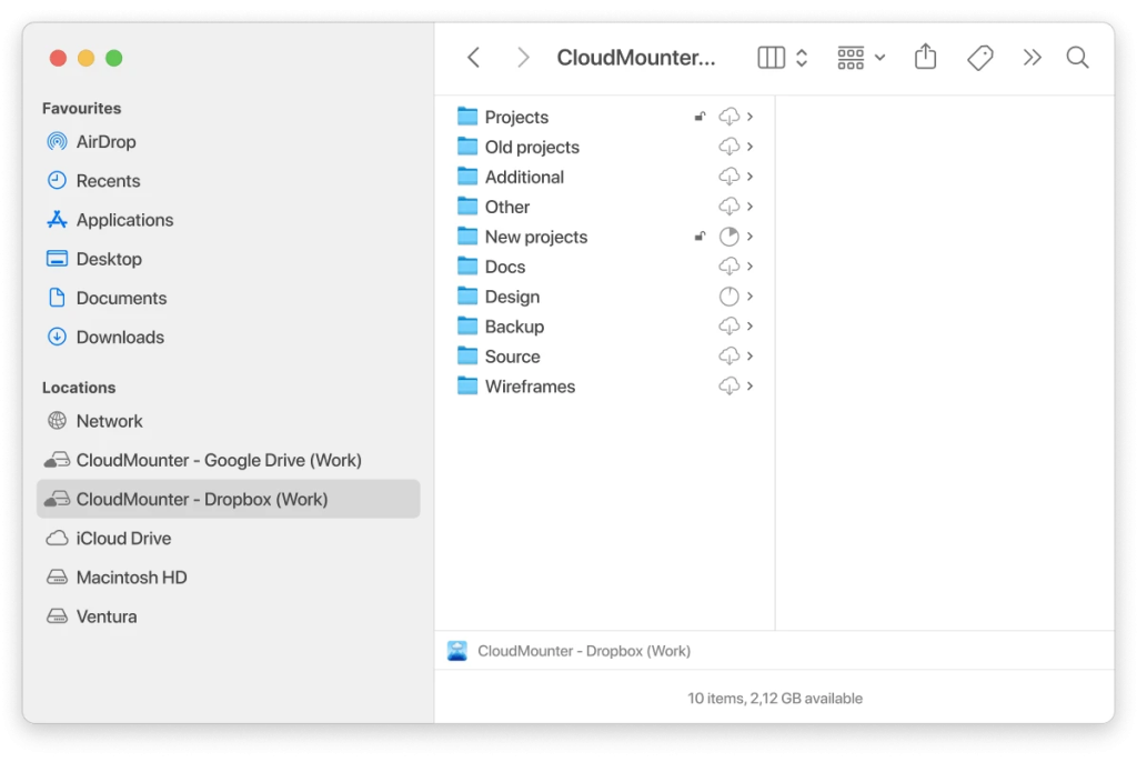 Manage your multiple cloud files with one app