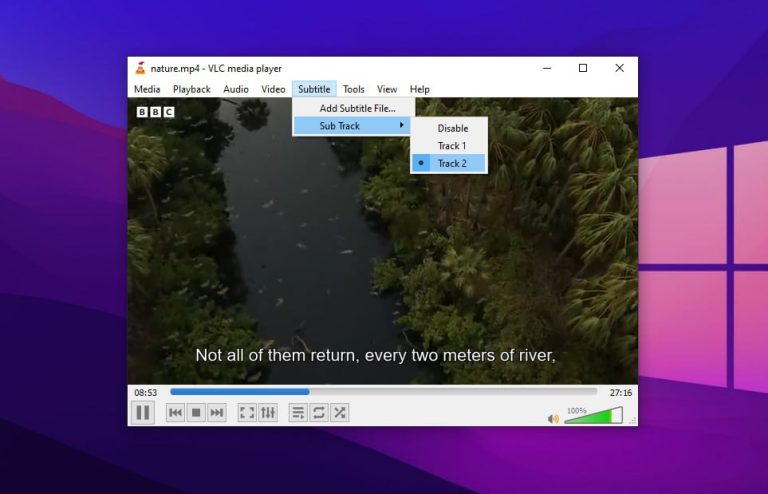 How to Display Subtitles in VLC