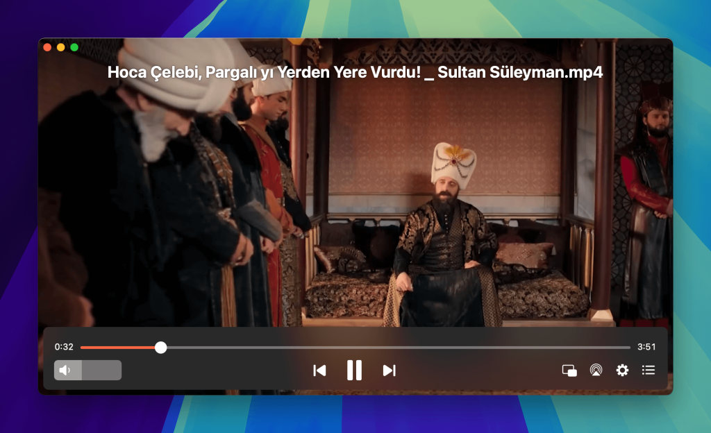 Watch Turkish series with English subtitles on your Mac via Elmedia Player