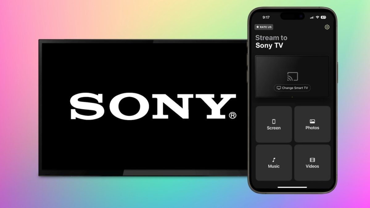 2025年にiPhoneをSonyテレビに画面ミラーリングする方法