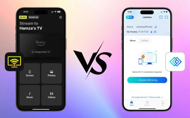 DoCast vs LetsView