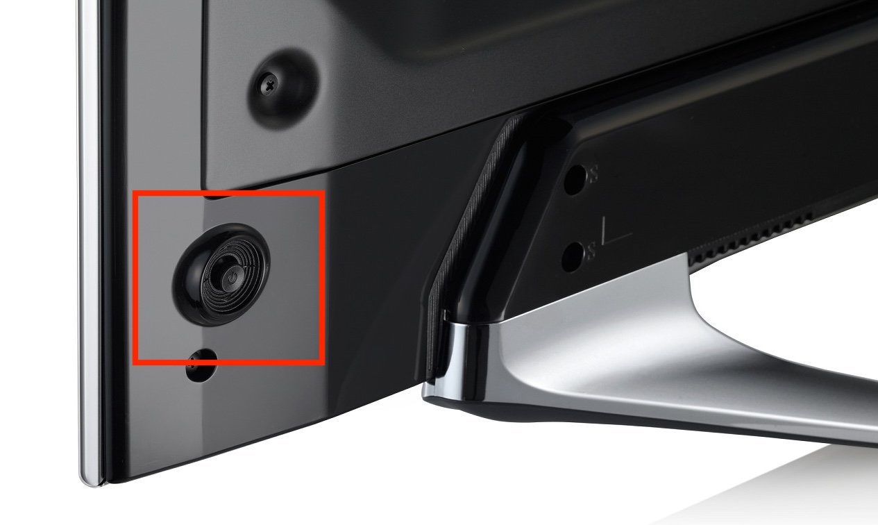 Power button of the Samsung TV