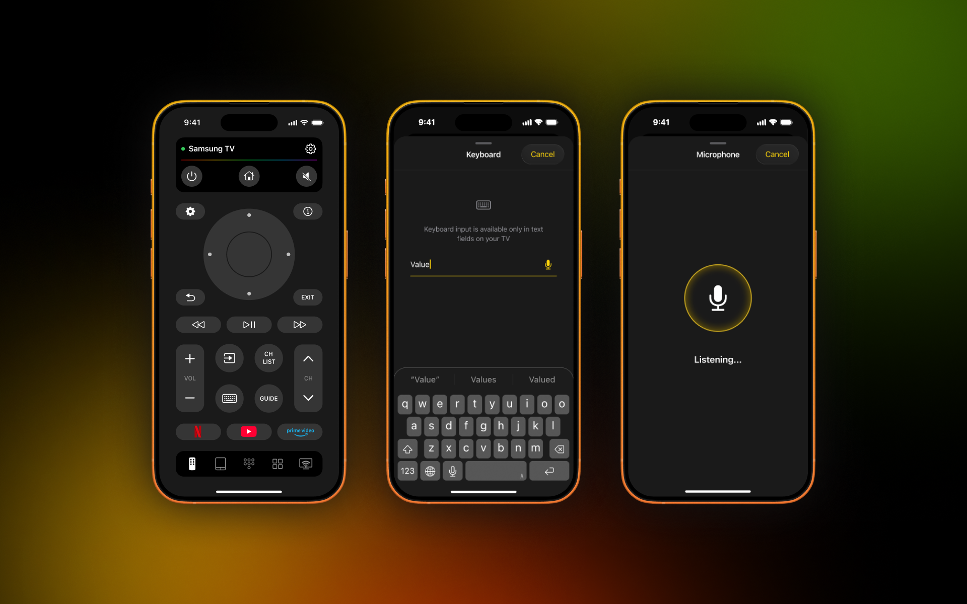 TVRem - universal TV remote app TVRem - universal TV remote app