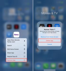 Reinstalling The Roku App on iPhone