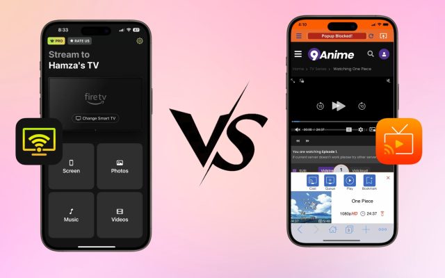DoCast or iWebTV: A Full Comparison of Video Casting Apps for iPhone