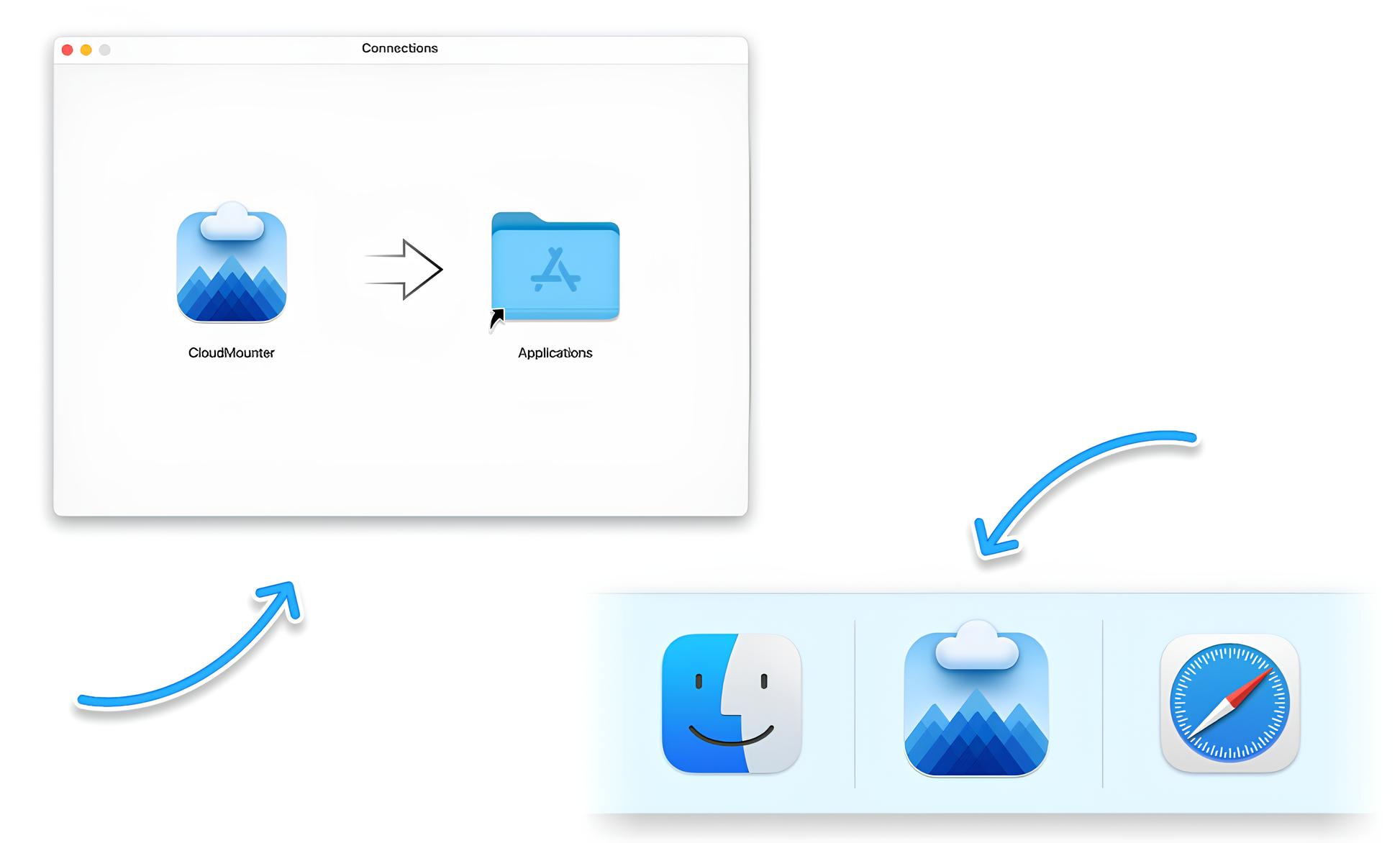 Downloading and installing CloudMounter on Mac Download and install CloudMounter on macOS