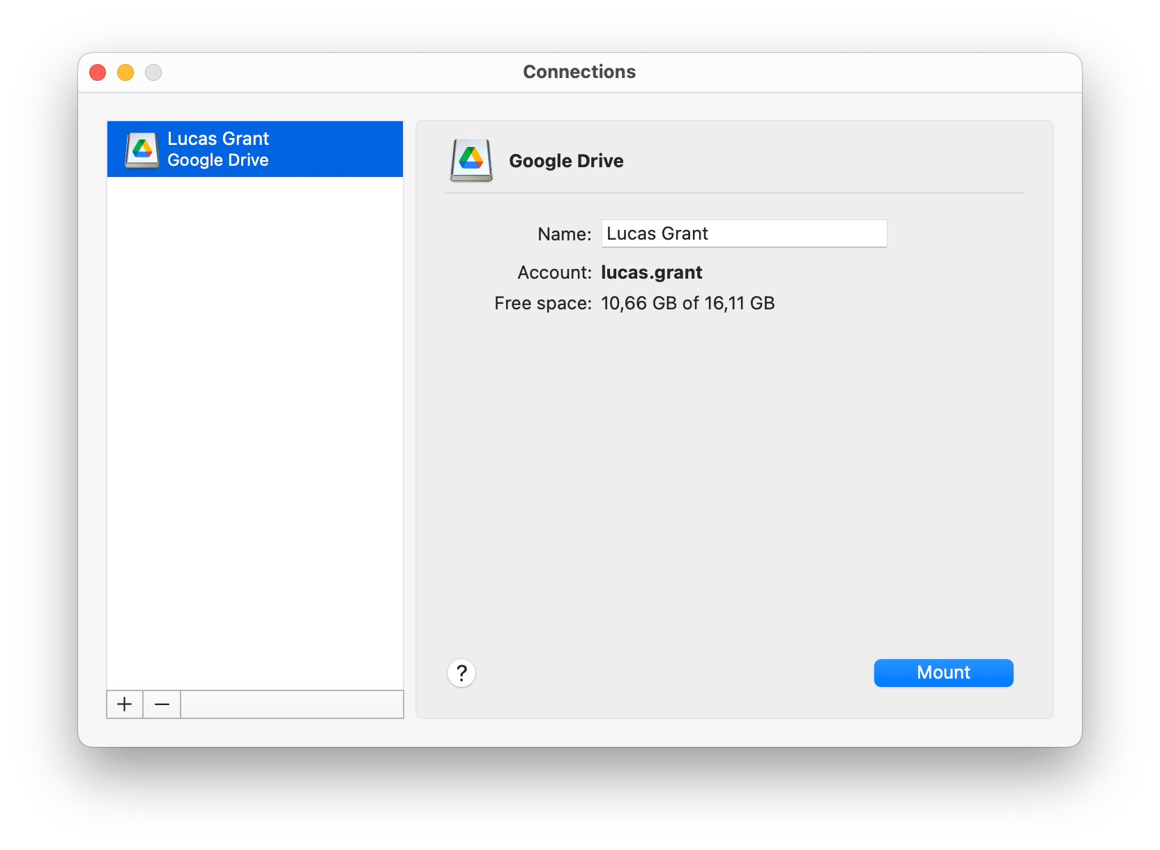 Setting up Google Drive in CloudMounter on macOS Set up Google Drive in CloudMounter on Mac