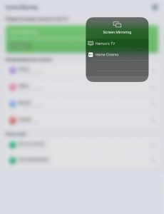 Tap on your Samsung TV in TV Cast - Screen Mirroring +