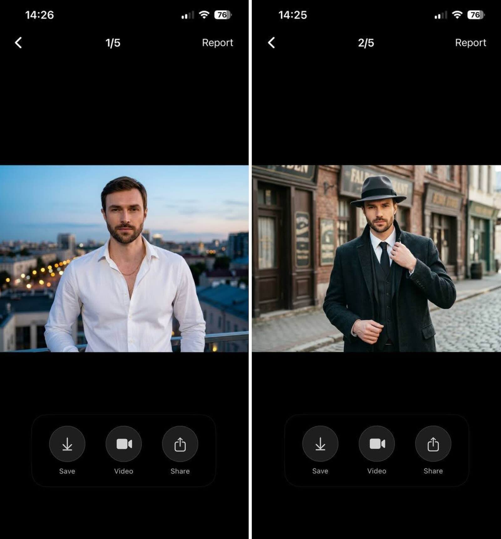 Examples of AI-generated pictures for Instagram Examples of AI-generated pictures for Instagram
