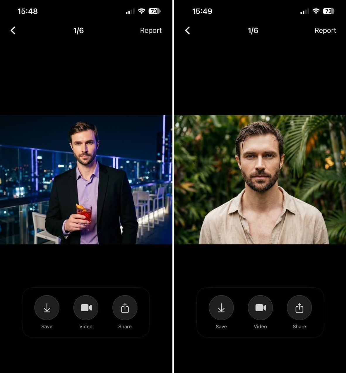 Use an Eltima AI Headshot Generator to create Facebook profile picture