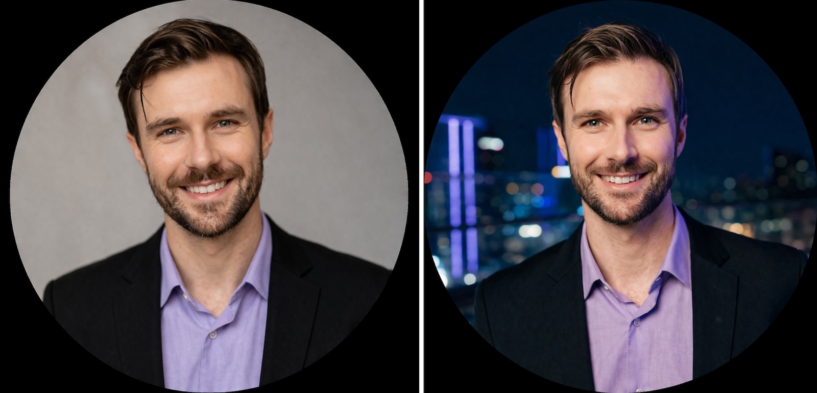 Friendly smiling portrait