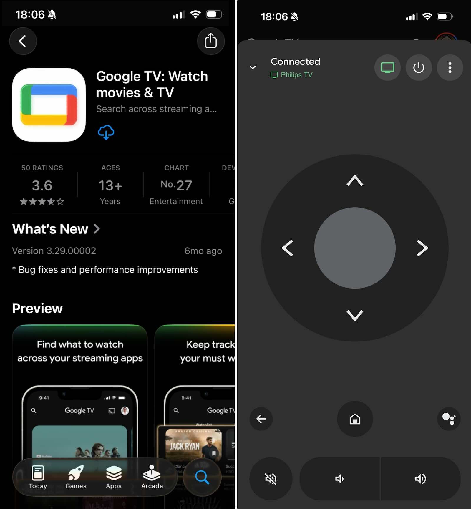 Google TV app as an alternative to the remote connect to Philips TV Google TV app as an alternative to the remote connect to Philips TV