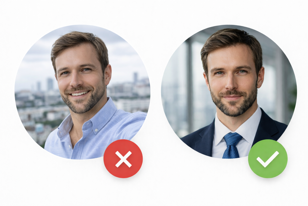 Avoid Selfies and Group Photos